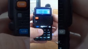 Настройка частоты, субтона для работы с репитером.