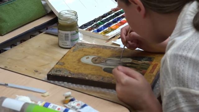 Реставрация иконы смотреть онлайн