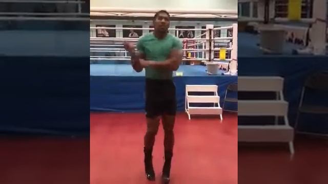 Энтони Джошуа. Прыжки со скакалкой. #JoshuaKlitschko