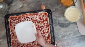 Домашняя пицца с секретным ингредиентом ?