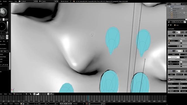 Indominus Rex (Creature Creation 6) - Modeling, Sculpting, Texturing, Rigging (BLENDER TIMELAPSE) смотреть онлайн