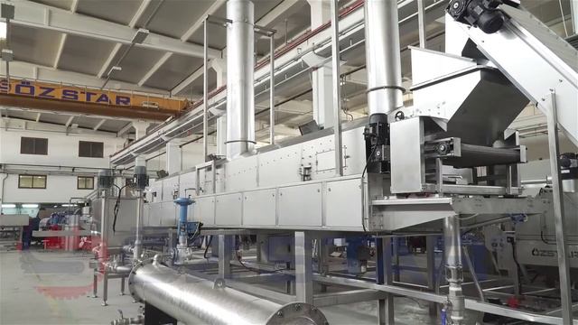 Fryer Machine - поточная фритюрница - Fryer Line - Freidora Industrial - fryer Equipment OS - 850