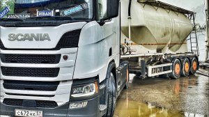 Две выгрузки, катим в паре, Москва пробки, встретил Мишаня из прогресс ТК