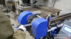 Самодельный станок ЧПУ для гибки металлической полосы