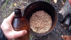 Горячее Копчение Курицы и Сала в Самодельной Коптильни Сделанной Своими Руками