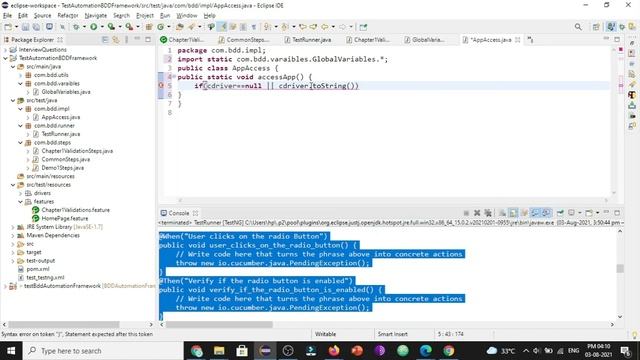 Develop BDD Automation Framework from Scratch | Selenium Java | Maintaining App details effectively