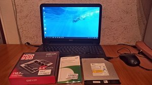 Разборка, чистка ноутбука DELL Inspiron 3521, небольшой апгрейд, есть ли смысл замены hdd на ssd?