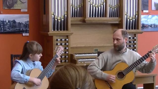 Виктор Ерзунов "Танец". Партия 2й гитары В.Завацкий. Исполняют Ефимова Екатерина и Завацкий В.А. смотреть онлайн