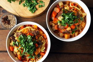 Классический рецепт-Лагман по домашнему/просто и быстро/главное не обжечь губы?????