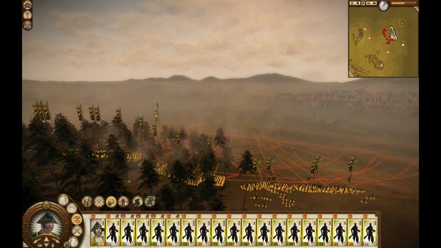 Shogun 2 total war. Fall of samurai. Нагаока 6. Только стрелки.