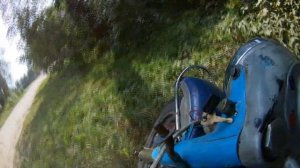 Урал. Оторвалась коляска на ходу