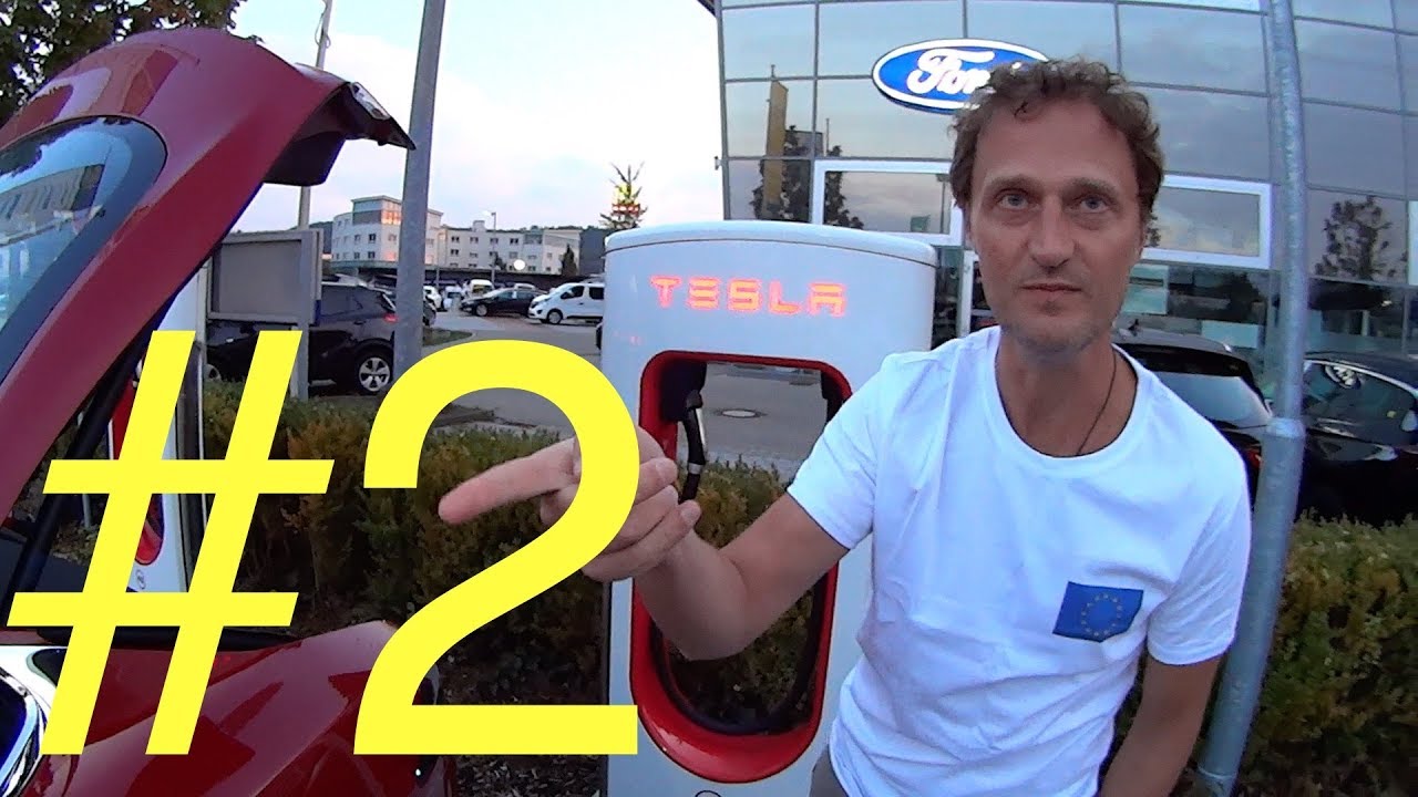 По Европе Без Бензина #2 на ТЕСЛА с Андреем Чижовым и Герром Антоном. смотреть онлайн