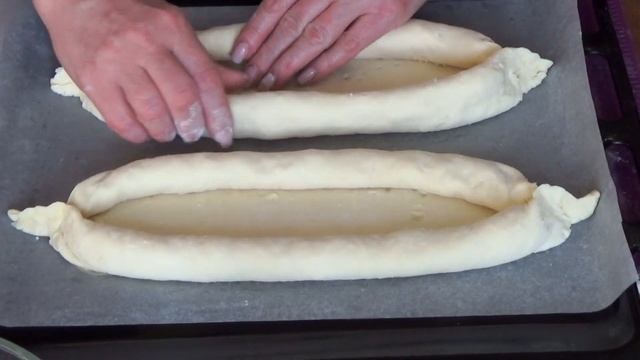 Самый быстрый способ приготовления хачапури по аджарски! #A way to cook Adjarian khachapuri!