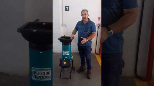 GARTHEN TOG 2300 Triturador Desintegrador para Resíduos Orgânicos e Galhos