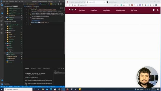 5. Import Local Font files & how to import Link tags in the Head in NextJS смотреть онлайн