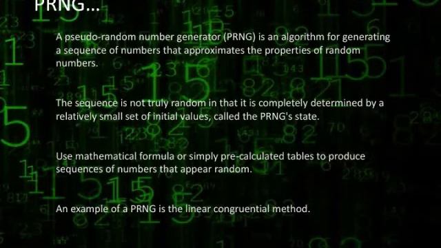 Random Number Generation in Computer Programming -part 01 смотреть онлайн