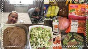 Бюджетный паштет из печени/ Сходила за маслом/Собираем шкаф