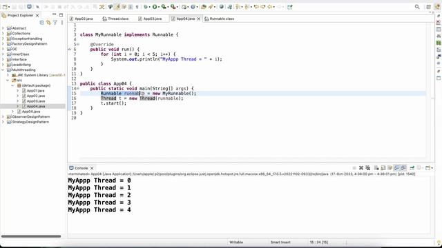 Creating Thread in Java by Implementing Runnable Interface | Multithreading in Java | Threads
