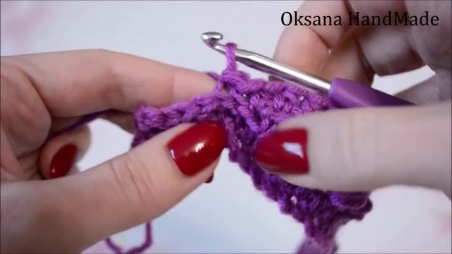 Шапка крючком. Новый узор. Мастер класс.  Hat crochet pattern