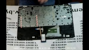 HP Omen 15-ax005ur - замена клавиатуры и батареи ноутбука