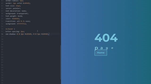 Страница ошибки 404 с АНИМИРОВАННЫМ задним фоном на CSS и JS|404 error page with ANIMATED backgroun