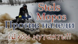 Я В ШОКЕ !!! Stels Мороз против наледи !! На Избе !! Щуки мутанты !! День первый !!