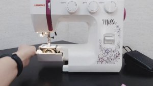 ОБЗОР Швейной машины Janome Milla