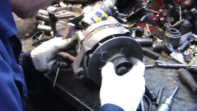 Генератор Valeo для BMW E34 Обзор, профилактика и тест. смотреть онлайн