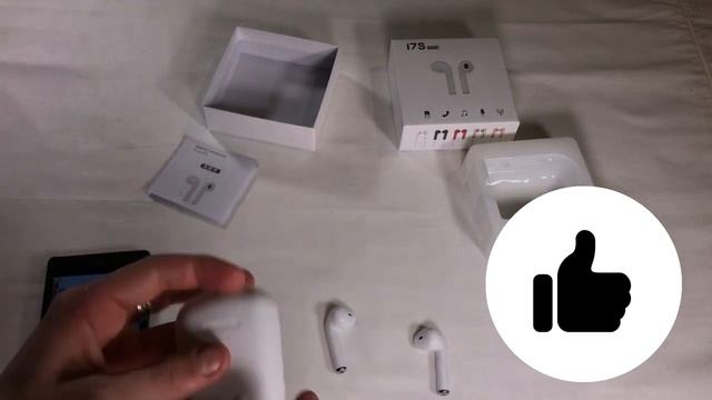 Обзор топовых беспроводных наушников i7S TWS смотреть онлайн