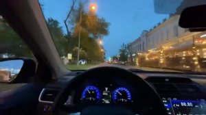 Проекция скорости на Toyota Camry V55