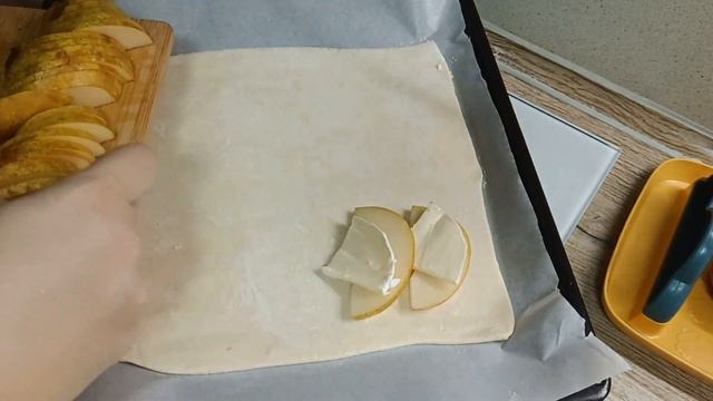 Нежное сочетание сладкого и соленого🔥Пирог с грушей и сыром🍐🧀