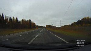 Дорога Данилов - Пошехонье - Череповец 2017 10 08