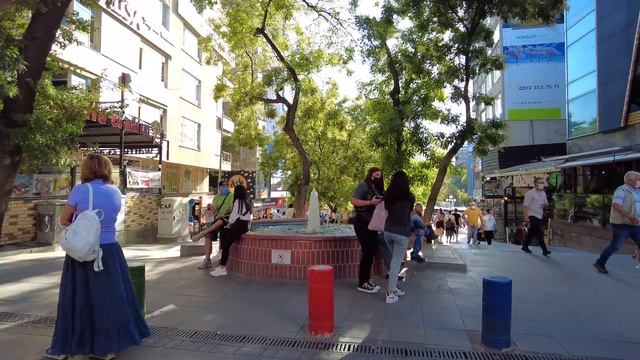 ANKARA Kızılay |Walking Tour In Famous District Of The Turkey Capital 1August 2021|4k UHD 60fps смотреть онлайн