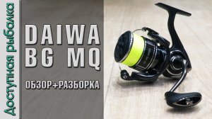 Катушка DAIWA BG MQ с АлиЭкспресс | Убийца SHIMANO STRADIC FL 2019? ?