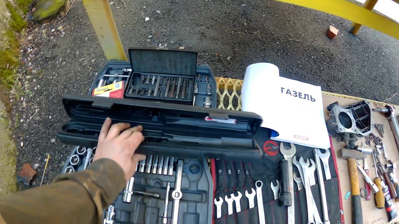 Меняем прокладку ГБЦ на Газели смотреть онлайн