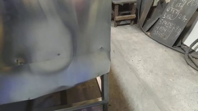 Доработка стола воскотопки АВВ 100.