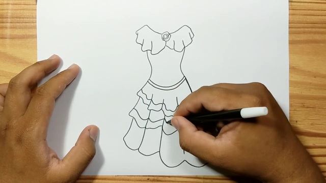 How to draw SPAIN TRADITIONAL DRESS смотреть онлайн