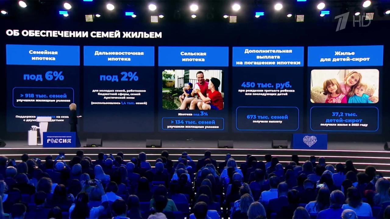 Правительство РФ планирует продлить семейную ипотеку