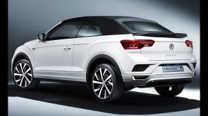 Volkswagen T-Roc Cabriolet 2020 Внешний вид Интерьер.