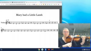 Mary had a Little Lamb - Violin