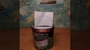 Самодельный гальванометр из консервной банки.?