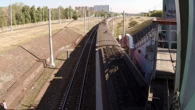 ЭД4М - 0229 ИППОДРОМ (РАМЕНСКОЕ) - МОСКВА #shorts #ржд #железнаядорога #поезд #электричка