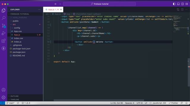 Firebase Delete Document | React Firebase Malayalam смотреть онлайн