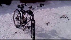 Обзор веломопеда с двигателем F-50