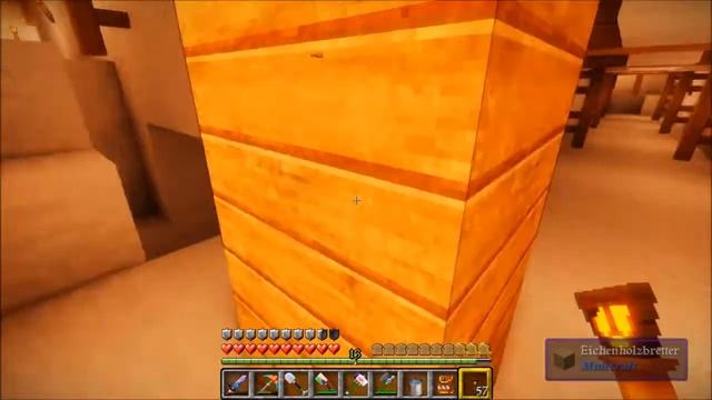 135 - Lava über der Holzdecke wirkt sehr vertrauenserweckend