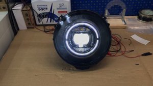 Передние фары Мерседес Гелендваген G class W463 2007-2018 FULL LED