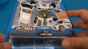 Robot Transformer Police | unpuck unboxing