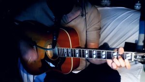 Solitary Man ~ Johnny Cash - Neil Diamond ~ Acoustic Cover w/ Epiphone Dove Pro🎇VB & Bluesharp