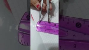 чертим окружность циркулем ♥️