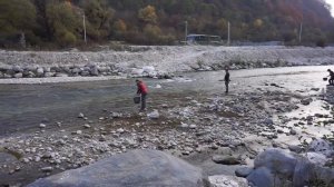 Кубок Северной Осетии Алании по ловле радужной форели на спиннинг с берега в реке. Осень 2020